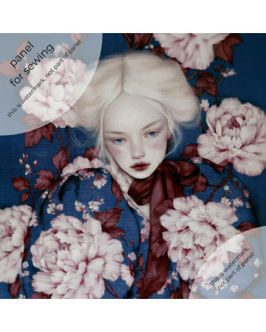 Indigo Muse 03 – Mädchen im Blumenmantel | Mamidu