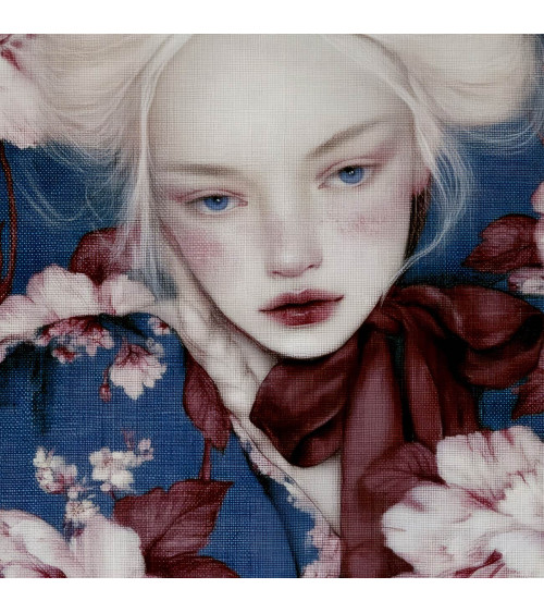 Indigo Muse 03 – Mädchen im Blumenmantel | Mamidu