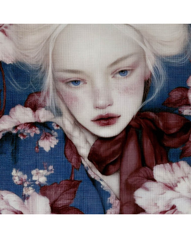 Indigo Muse 03 – Mädchen im Blumenmantel | Mamidu