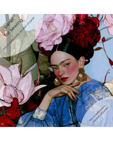 Peony Muse 04 – kobieta w wianku z piwonii | Mamidu