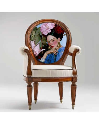 Peony Muse 04 – kobieta w wianku z piwonii | Mamidu