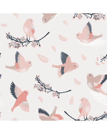 Sweet pink birds