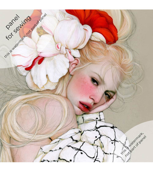 Porcelain Doll 01 – Porzellanpuppe mit Pfingstrose | Mamidu