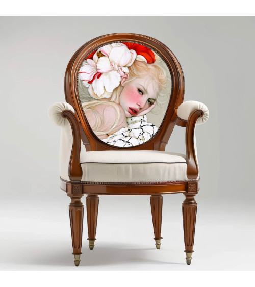 Porcelain Doll 01 – porcelain doll with peony | Mamidu