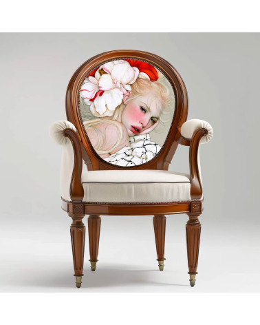 Porcelain Doll 01 – porcelain doll with peony | Mamidu