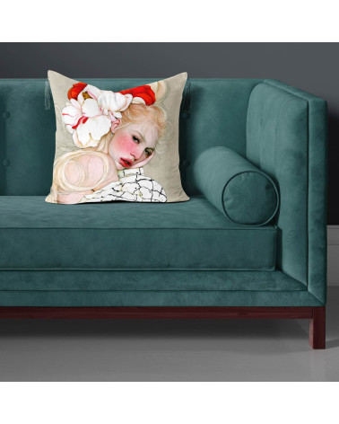 Porcelain Doll 01 – porcelain doll with peony | Mamidu