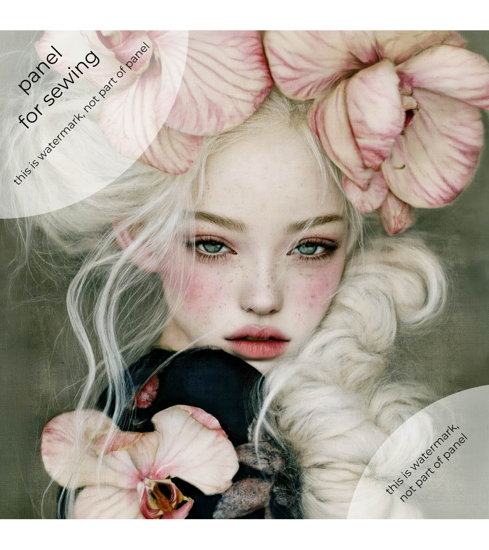 Porcelain Doll 02 – Mädchen mit Orchideen | Mamidu