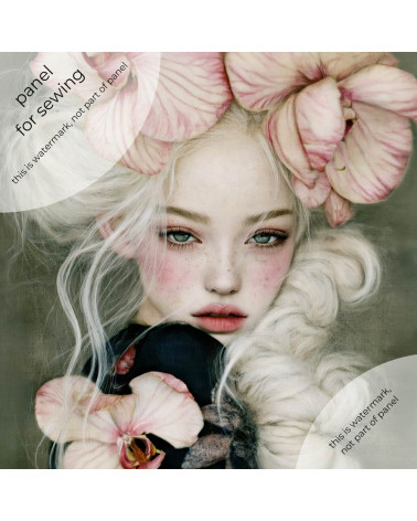 Porcelain Doll 02 – Mädchen mit Orchideen | Mamidu