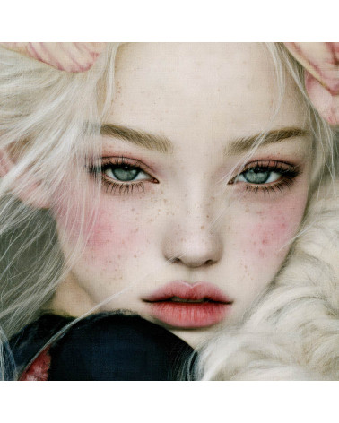 Porcelain Doll 02 – Mädchen mit Orchideen | Mamidu