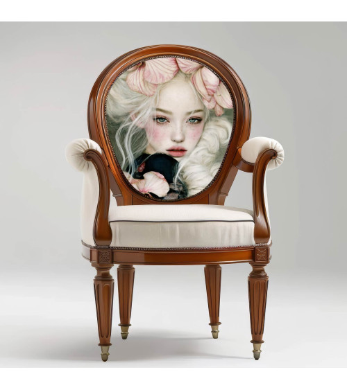 Porcelain Doll 02 – Mädchen mit Orchideen | Mamidu