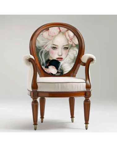 Porcelain Doll 02 – Mädchen mit Orchideen | Mamidu