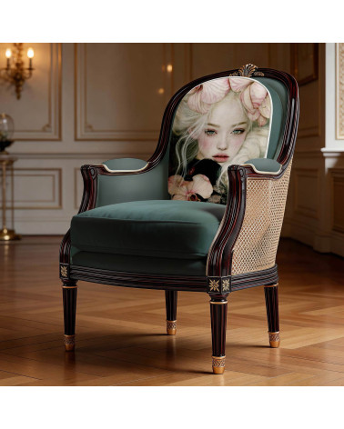 Porcelain Doll 02 – Mädchen mit Orchideen | Mamidu