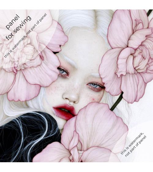 Porcelain Doll 04 – porcelain girl in blush flowers | Mamidu