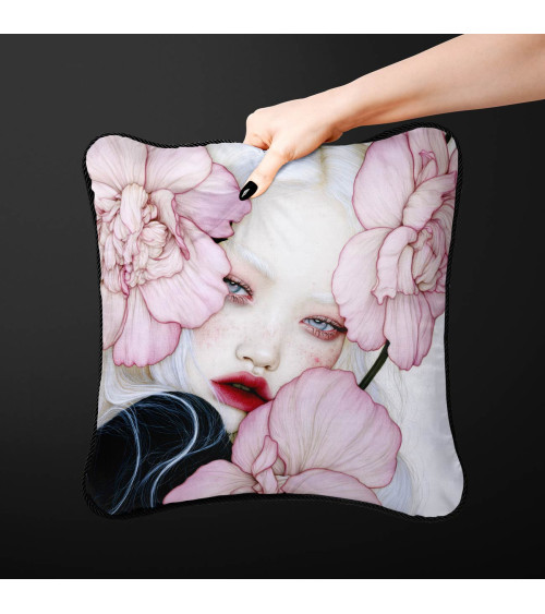 Porcelain Doll 04 – porcelain girl in blush flowers | Mamidu