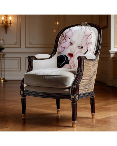 Porcelain Doll 04 – porcelain girl in blush flowers | Mamidu