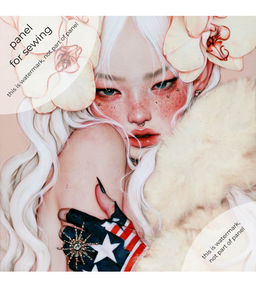 Porcelain Doll 05 – porcelain girl in white fur | Mamidu