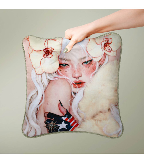 Porcelain Doll 05 – porcelain girl in white fur | Mamidu