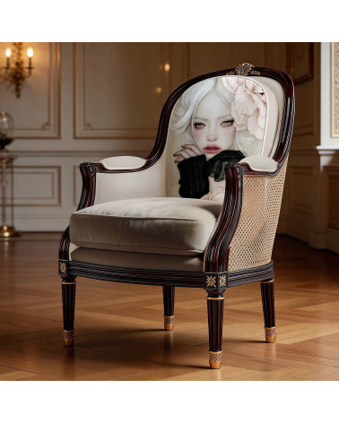 Porcelain Doll 07 – porcelain girl with a peony | Mamidu
