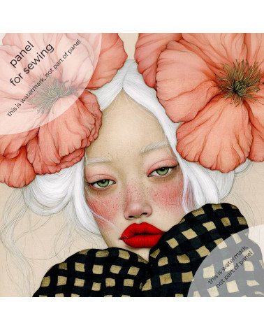 Porcelain Doll 08 – Mädchen mit Korallenmohn | Mamidu