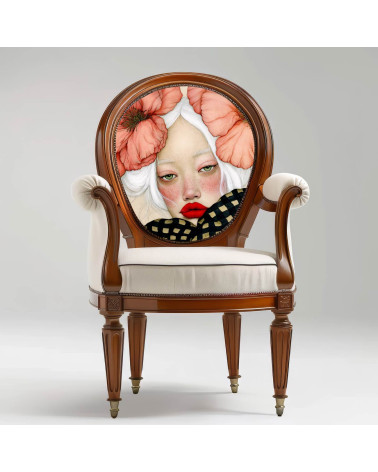Porcelain Doll 08 – Mädchen mit Korallenmohn | Mamidu