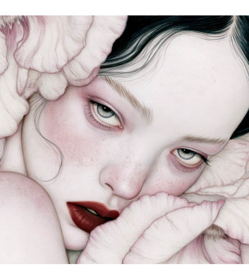 Porcelain Doll 11 – porcelain girl on black | Mamidu
