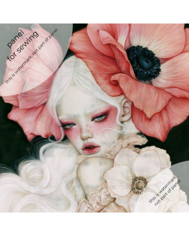 Porcelain Doll 12 – dziewczyna z makiem na czerni | Mamidu