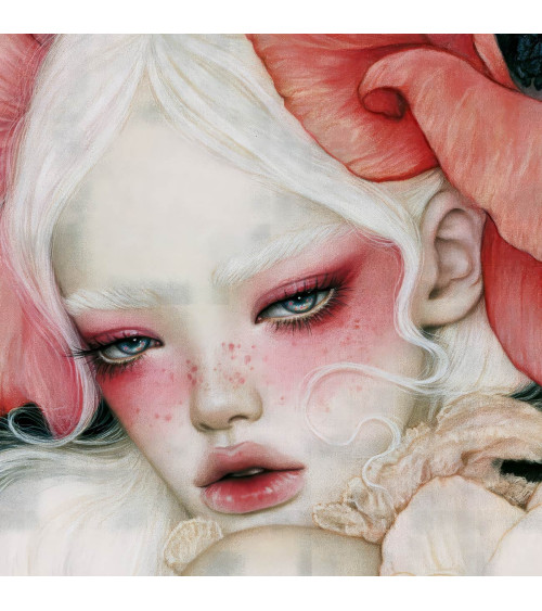 Porcelain Doll 12 – dziewczyna z makiem na czerni | Mamidu