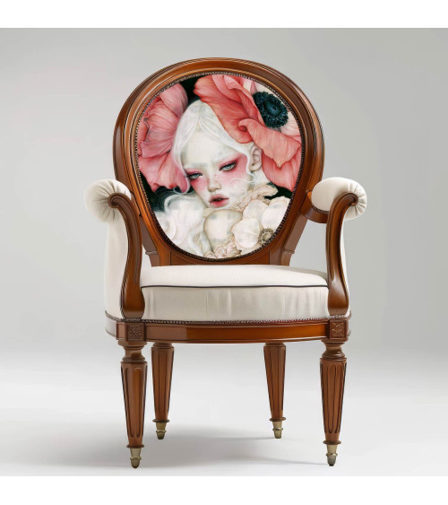 Porcelain Doll 12 – dziewczyna z makiem na czerni | Mamidu