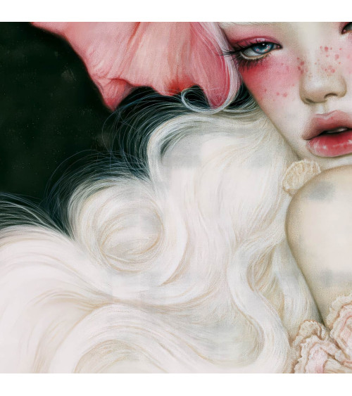 Porcelain Doll 12 – dziewczyna z makiem na czerni | Mamidu