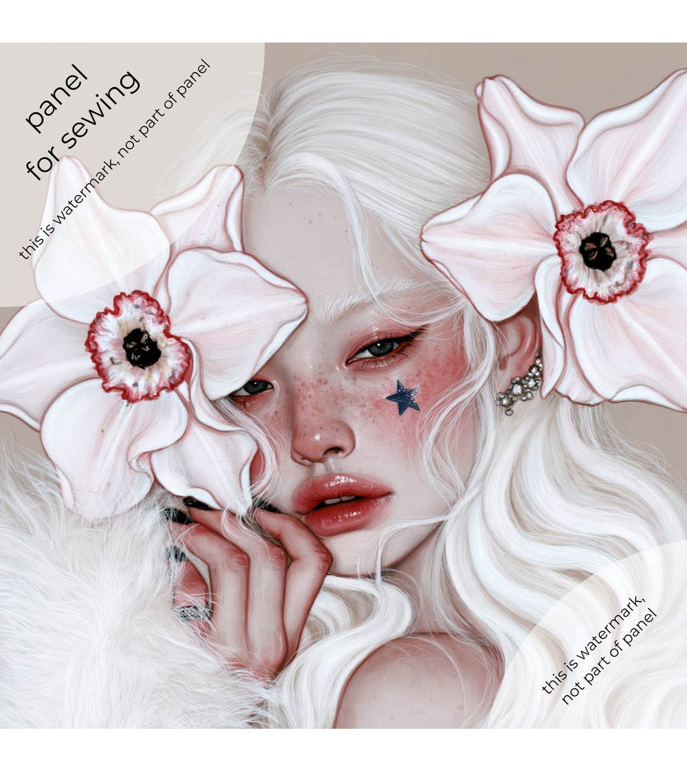 Porcelain Doll 13 – Mädchen mit weißen Orchideen | Mamidu