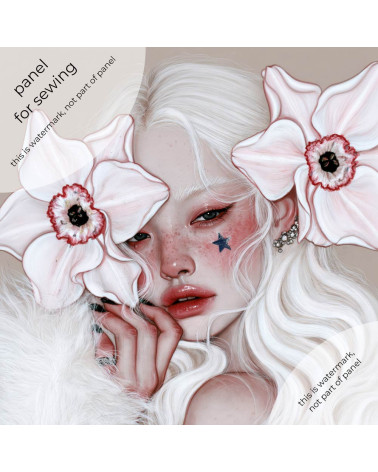 Porcelain Doll 13 – Mädchen mit weißen Orchideen | Mamidu