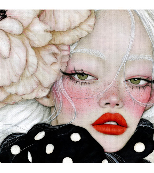 Porcelain Doll 14 – Mädchen im Tupfenmantel | Mamidu