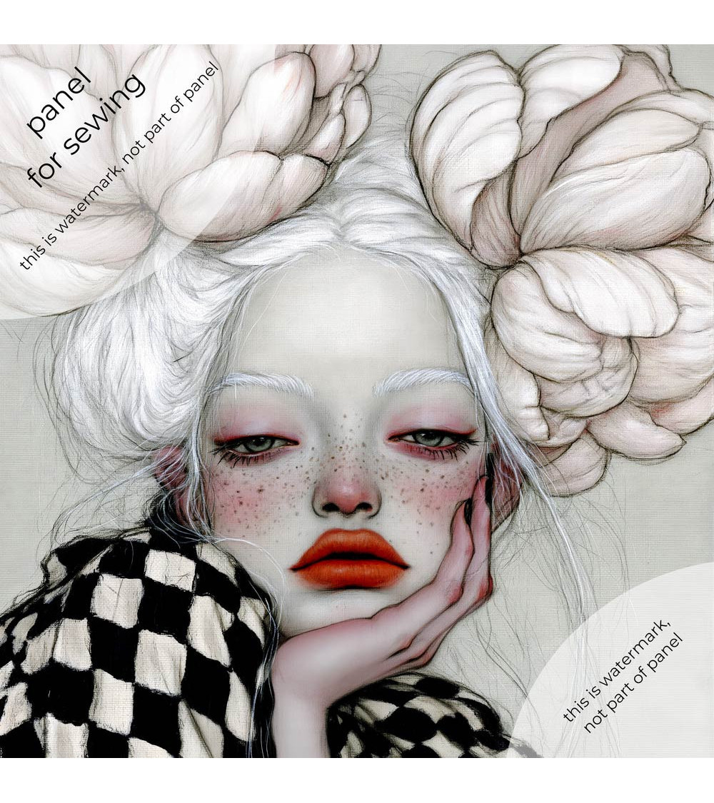 Porcelain Doll 16 – dziewczyna z białymi piwoniami | Mamidu
