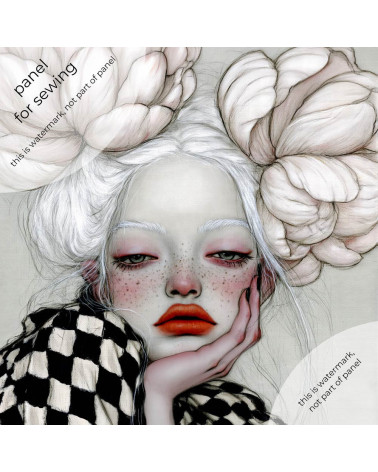 Porcelain Doll 16 – dziewczyna z białymi piwoniami | Mamidu