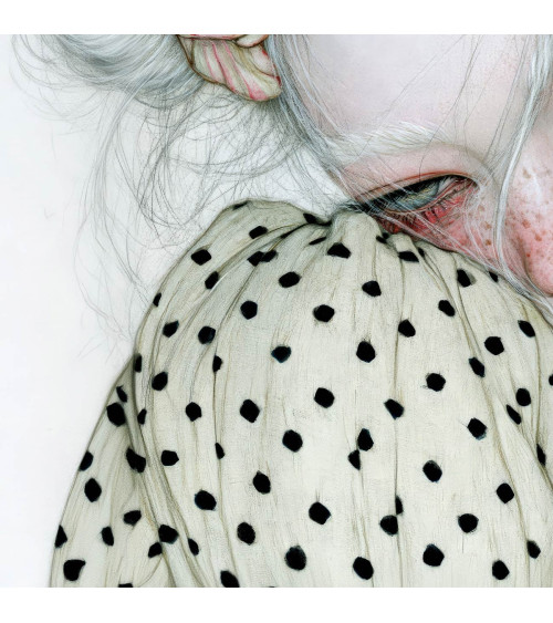 Porcelain Doll 17 – porcelain girl with anemones | Mamidu