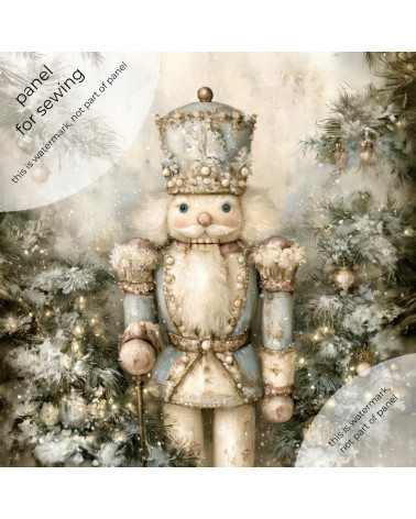 Silver Nutcracker 01 – silver Christmas nutcracker | Mamidu