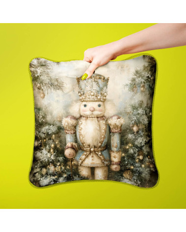 Silver Nutcracker 01 – silver Christmas nutcracker | Mamidu