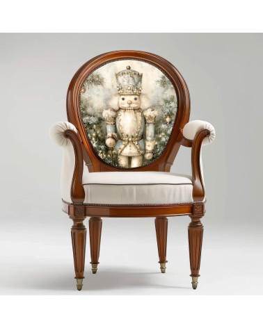 Silver Nutcracker 01 – silver Christmas nutcracker | Mamidu