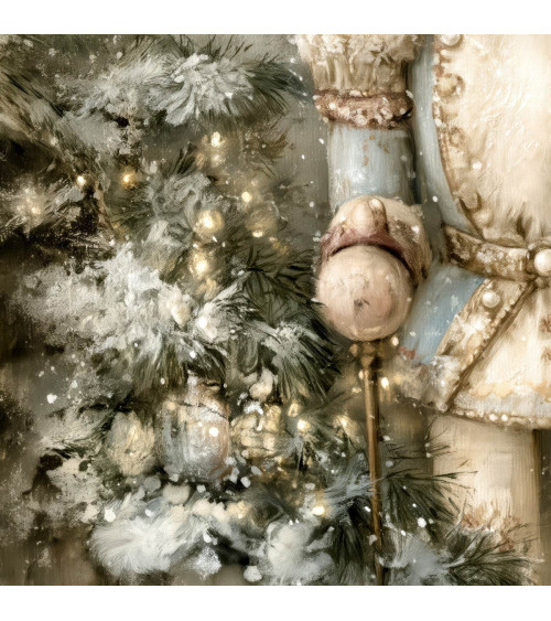 Silver Nutcracker 01 – silver Christmas nutcracker | Mamidu