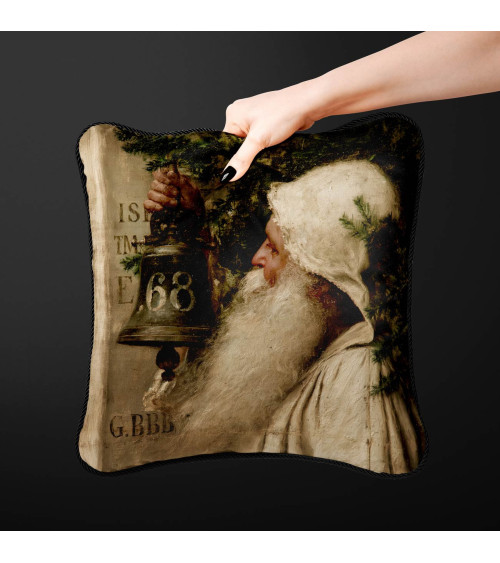 Vintage Santa 01 – vintage Santa with a bell | Mamidu