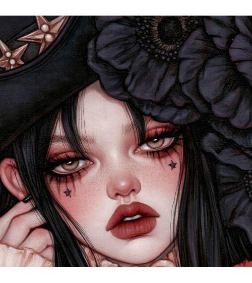 Gothic Cowgirl 08 – gothic cowgirl on pink | Mamidu