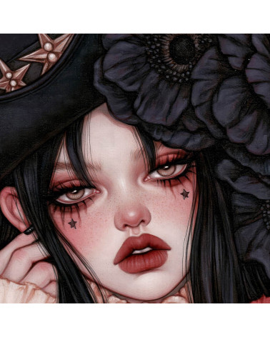 Gothic Cowgirl 08 – gothic cowgirl on pink | Mamidu