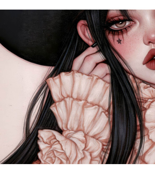 Gothic Cowgirl 08 – gothic cowgirl on pink | Mamidu