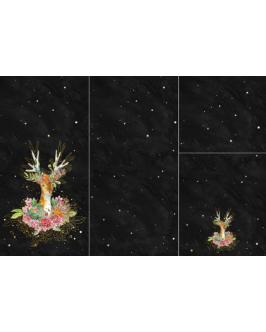 Panel for sleeping bag DEER Golden 1