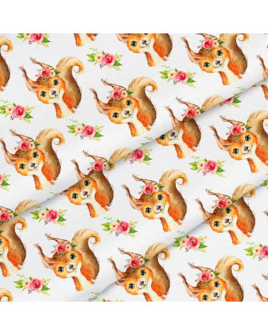 Squirrel fabric