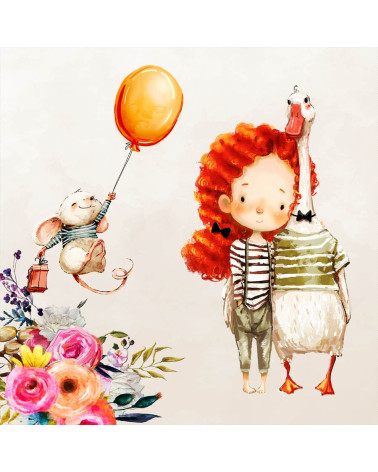 Dziewczynka i gęś 1