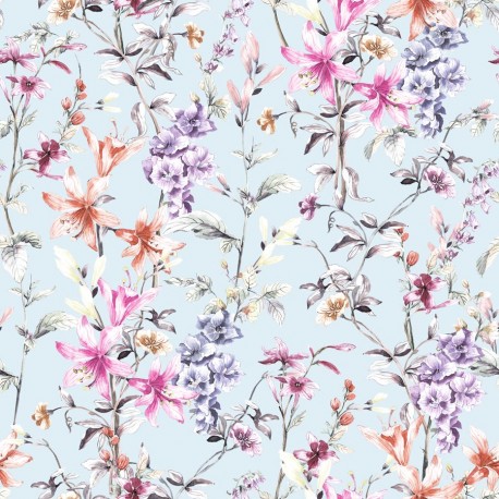 Spring meadow 4 fabric
