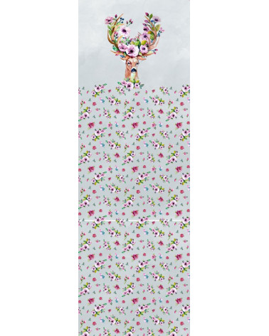 Spring deer grey 2 Wageneinsatz