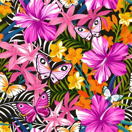 Hibiscus&Butterflies