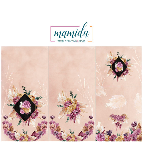 POLYESTER PANEL FÜR Schlafsack TROLLEY-  Autumn boho